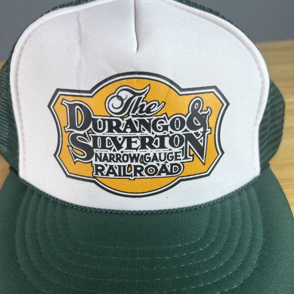 Vintage Rail Road Foam Trucker Hat Snap Back - Picture 6 of 7